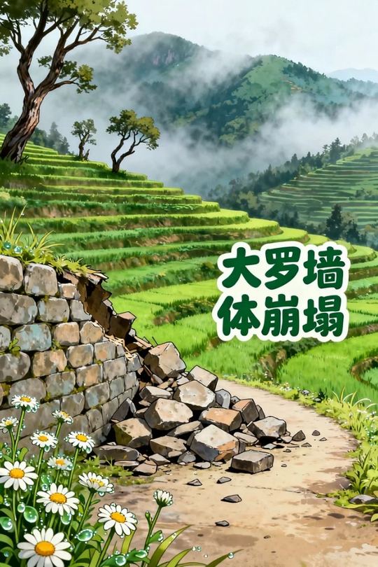 大罗墙体崩塌封面