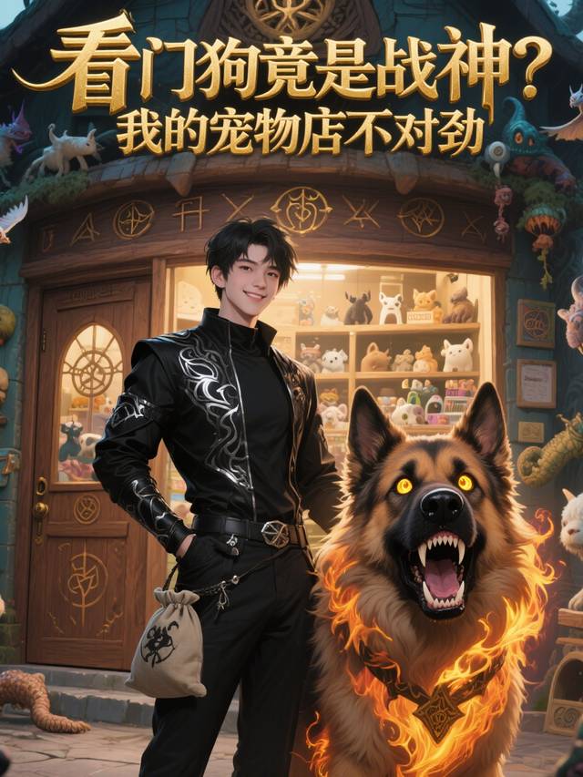 看门狗竟是战神?我的宠物店不对劲 第一季封面