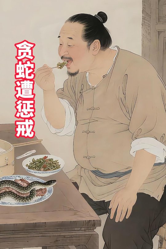 贪蛇遭惩戒封面
