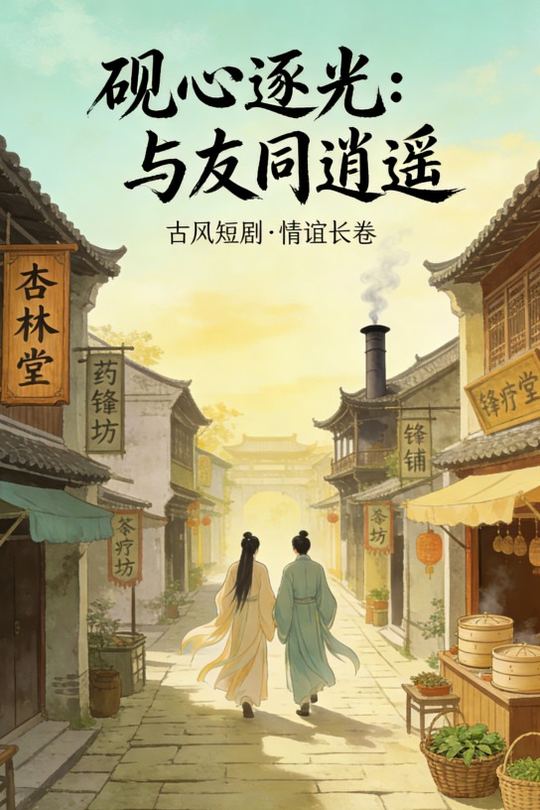 砚心逐光:与友同逍遥封面