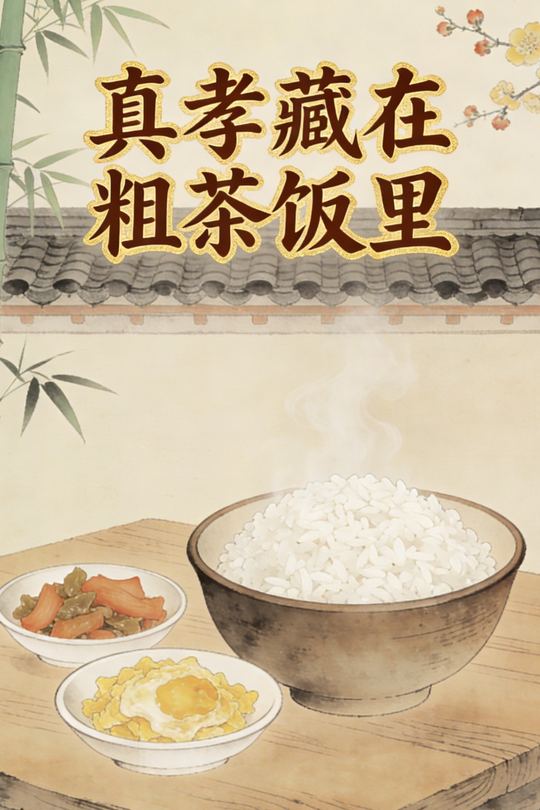 真孝藏在粗茶饭里封面