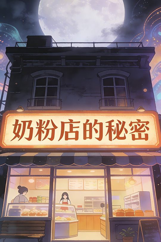 奶粉店的秘密封面