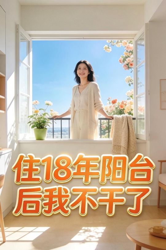 住18年阳台后我不干了封面
