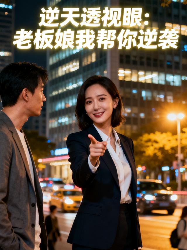 逆天透视眼:老板娘我帮你逆袭封面