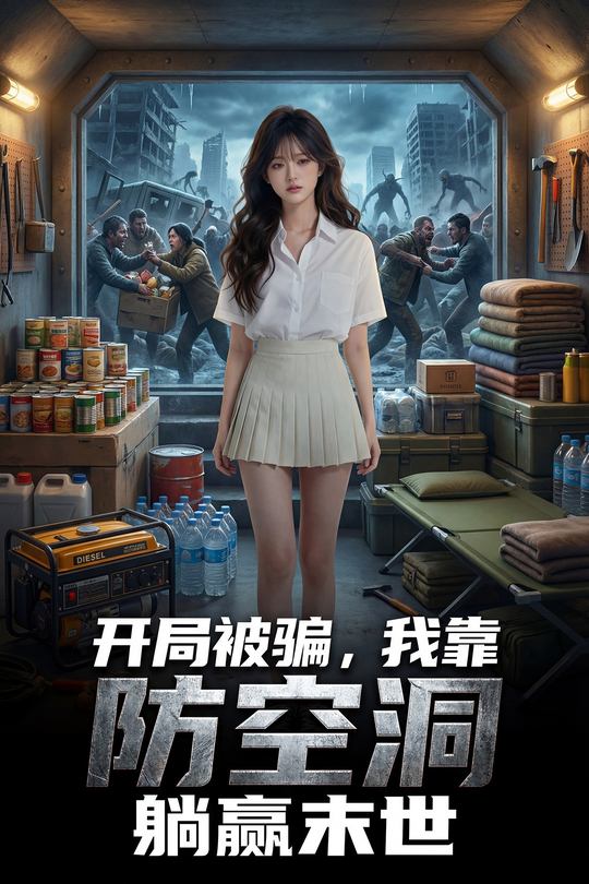 开局被骗,我靠防空洞躺赢末世封面