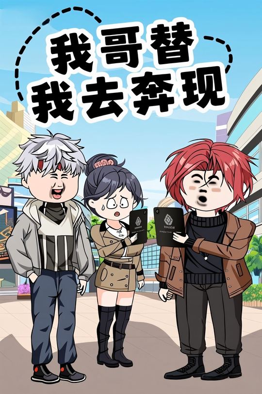 我哥替我去奔现封面