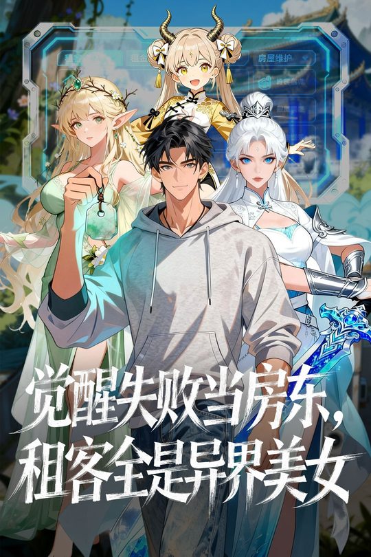 觉醒失败当房东,租客全是异界美女封面