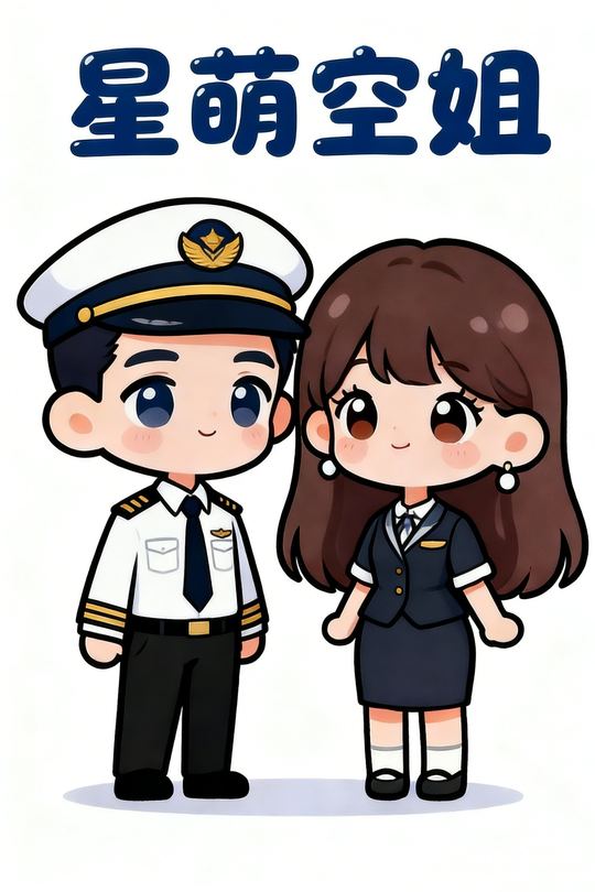 星萌空姐封面