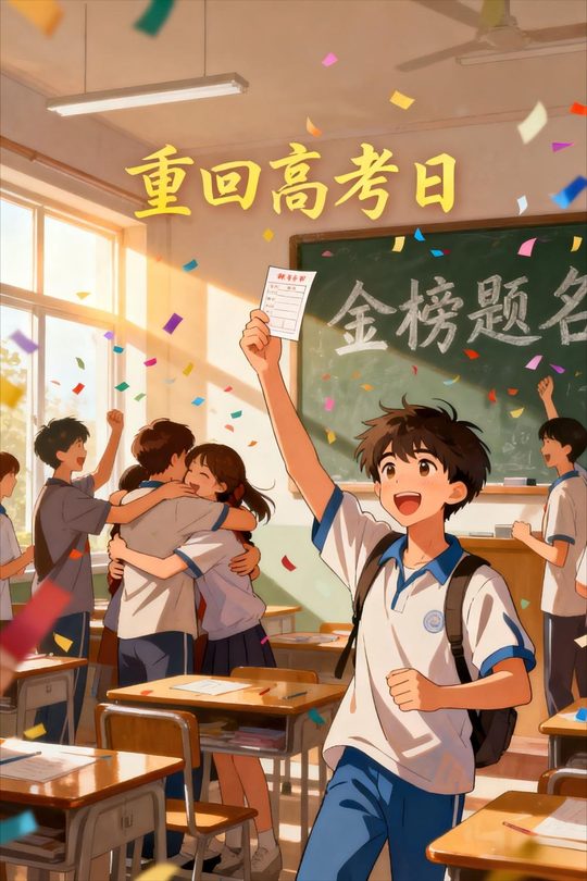 重回高考日封面