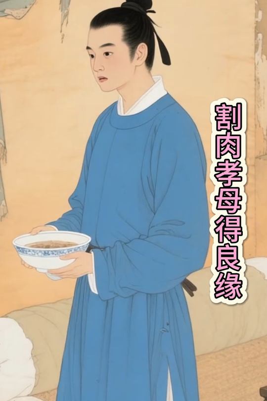 割肉孝母得良缘封面