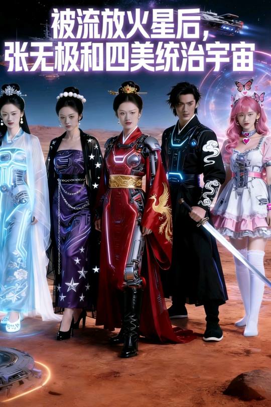 被流放火星后,张无极和四美统治宇宙封面