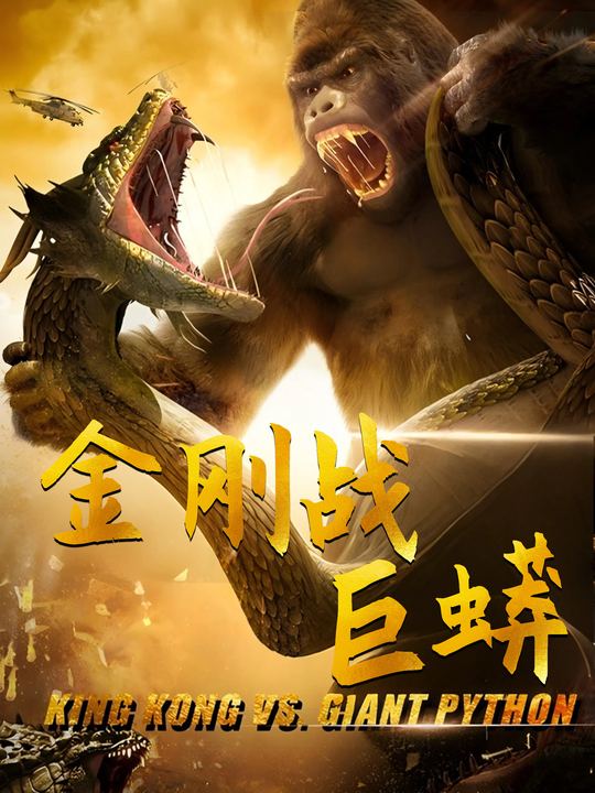 金刚战巨蟒封面