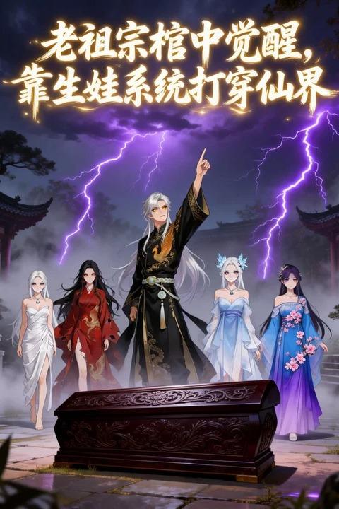 老祖宗棺中觉醒,靠生娃系统打穿仙界封面
