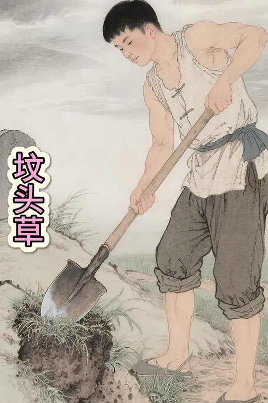坟头草封面