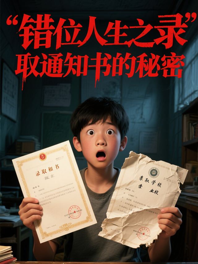 错位人生之录取通知书的秘密封面