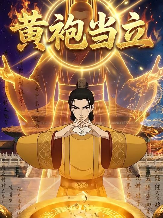 黄袍当立封面