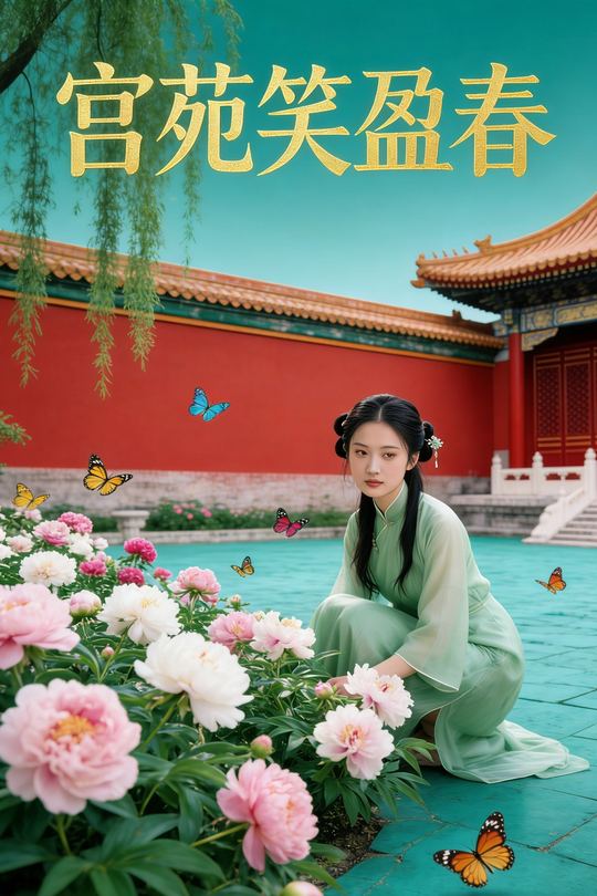 宫苑笑盈春封面