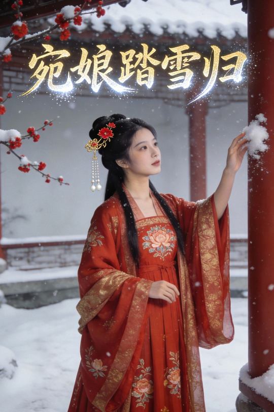 宛娘踏雪归封面