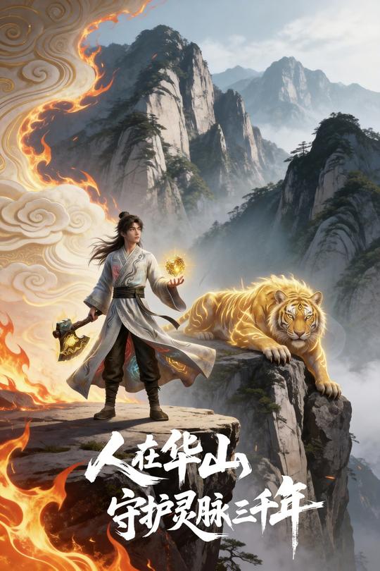 人在华山,守护灵脉三千年封面