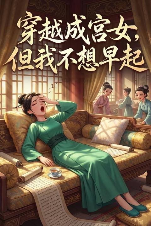 穿越成宫女,但我不想早起封面
