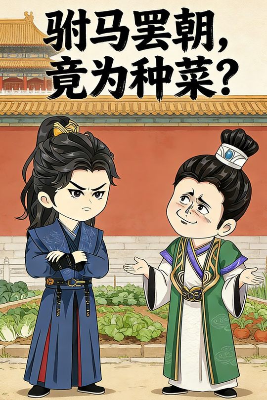 驸马罢朝,竟为种菜?封面