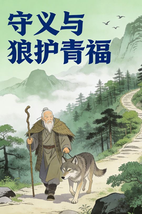守义与狼护青福封面