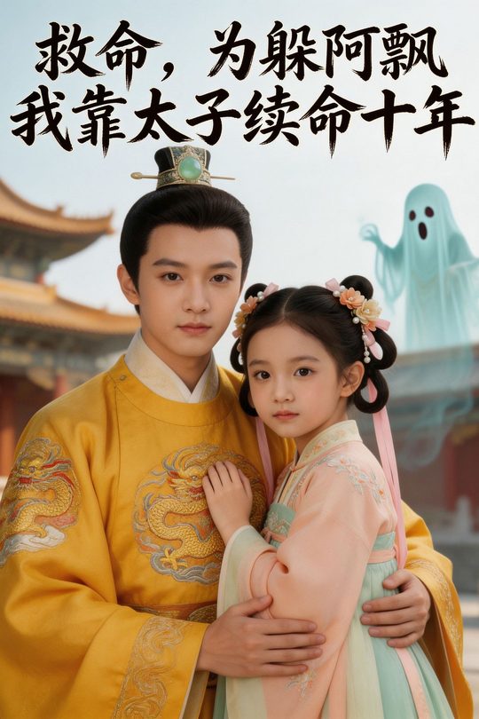 救命,为躲阿飘,我靠太子续命十年封面