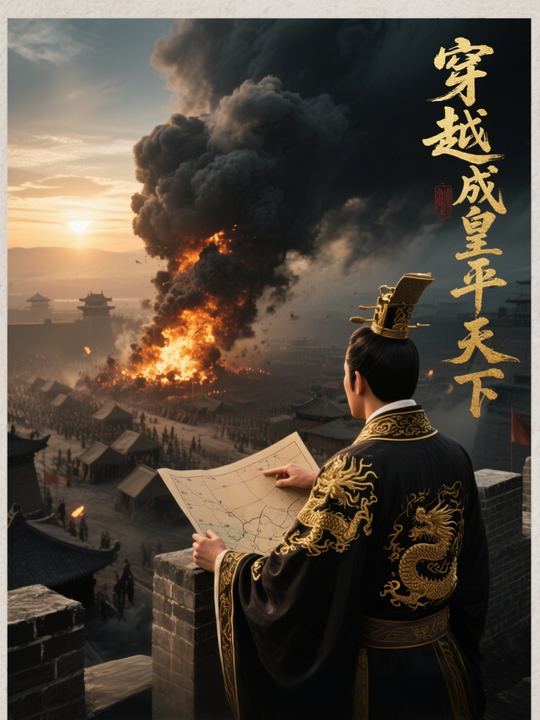 穿越成皇平天下封面