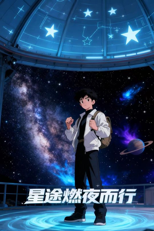 星途燃夜而行封面