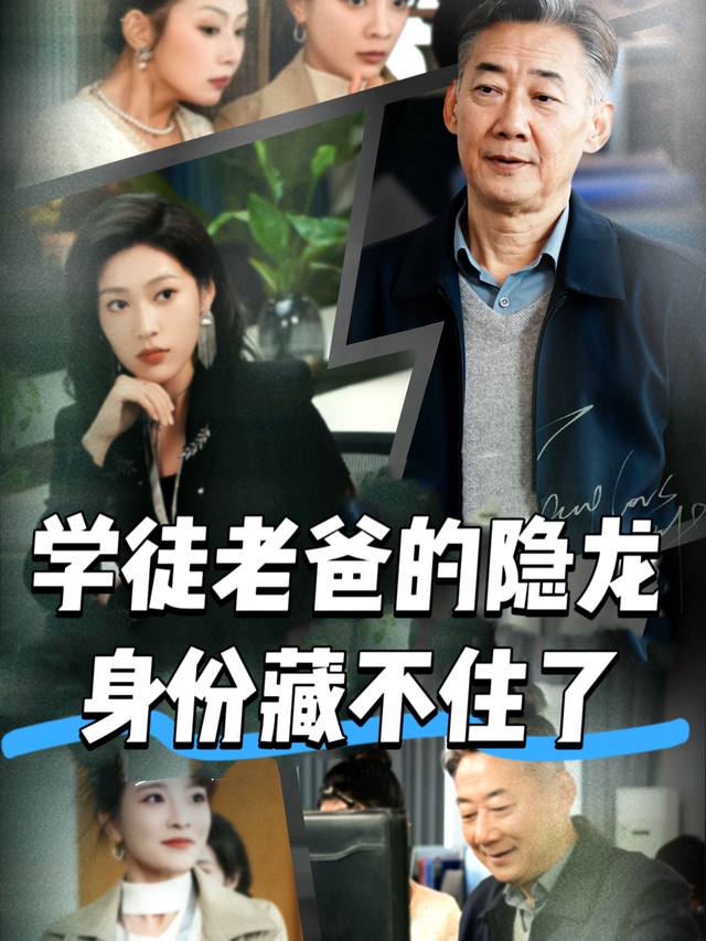 学徒老爸的隐龙身份藏不住了封面