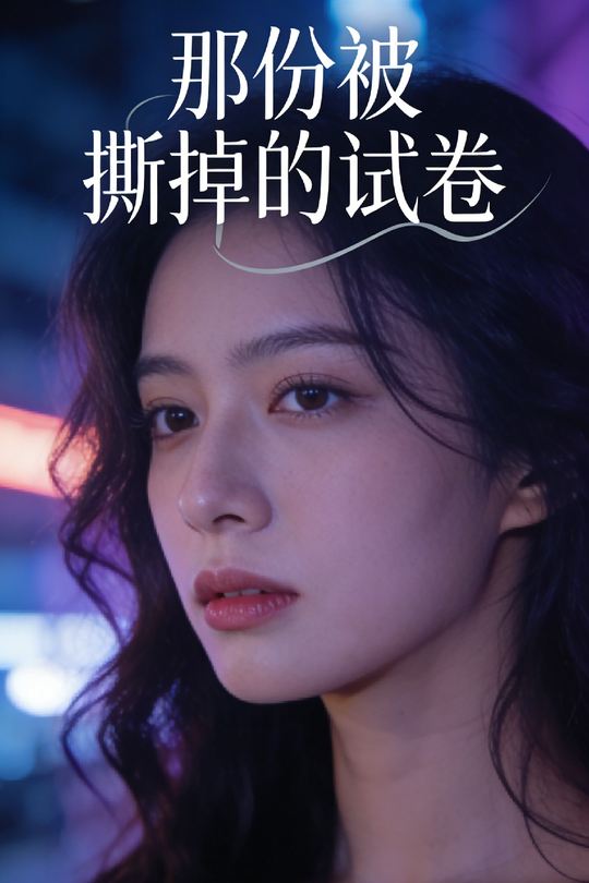 那份被撕掉的试卷封面