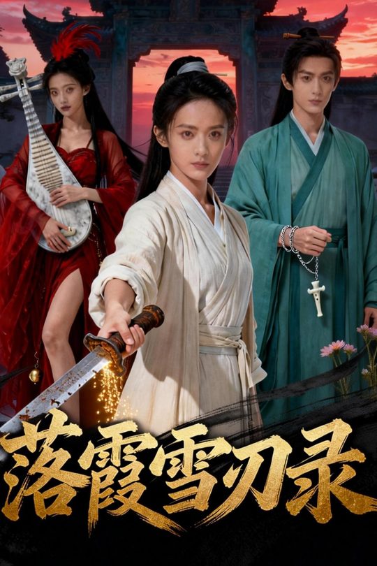 落霞雪刃录封面