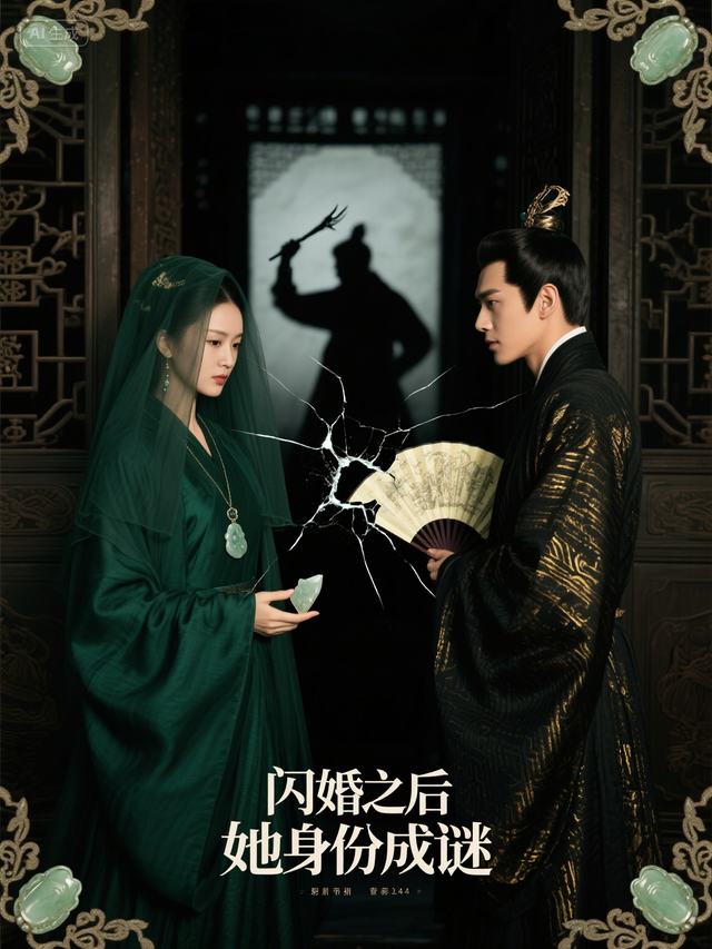 闪婚之后她身份成谜封面