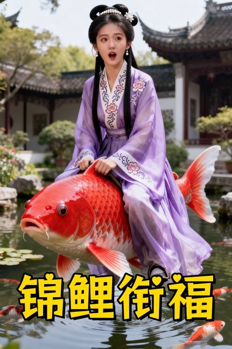 锦鲤衔福封面