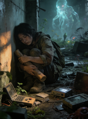 绝境岛上的孤独人封面