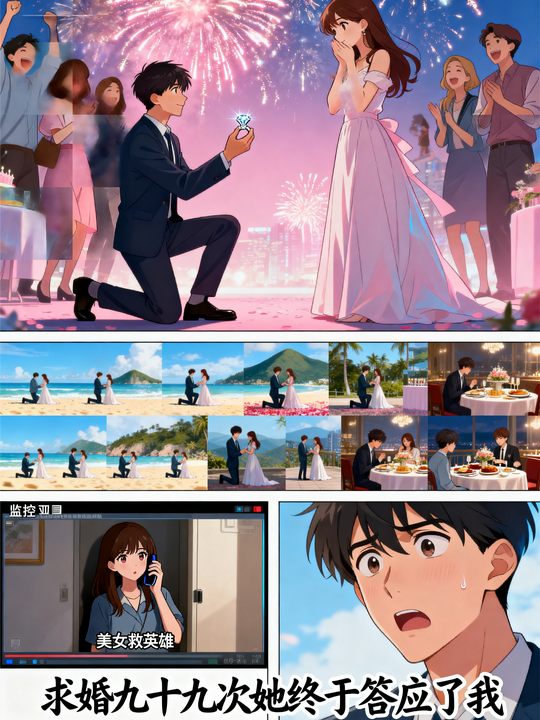 求婚九十九次她终于答应了我封面
