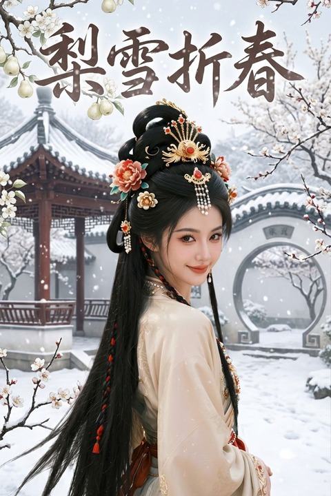 梨雪折春封面