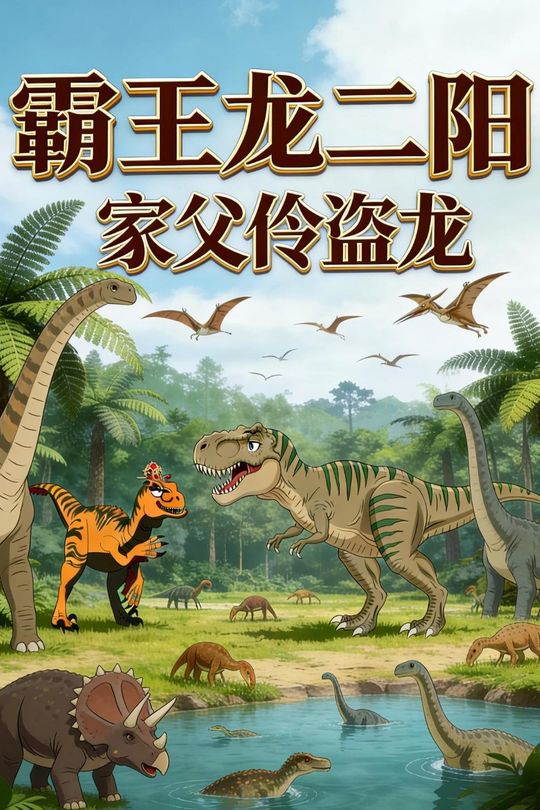 霸王龙二阳:家父伶盗龙封面