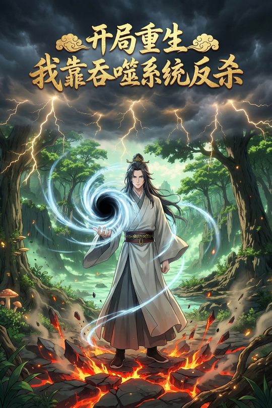 开局重生,我靠吞噬系统反杀封面