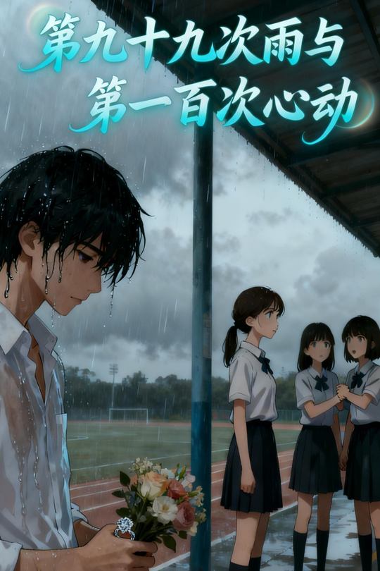 第九十九次雨与第一百次心动封面
