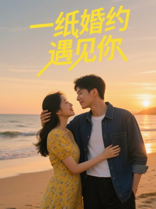 一纸婚约遇见你封面