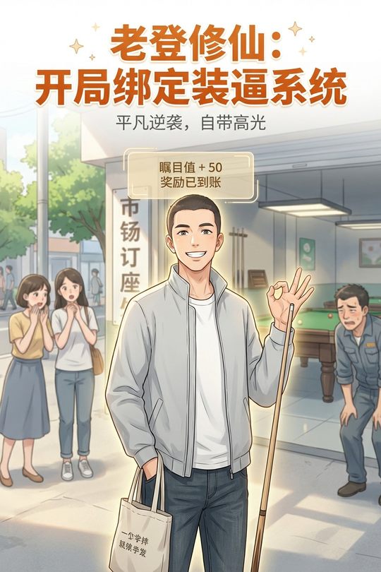 老登修仙:开局绑定装逼系统封面