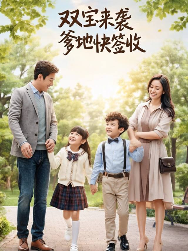 双宝来袭爹地快签收封面