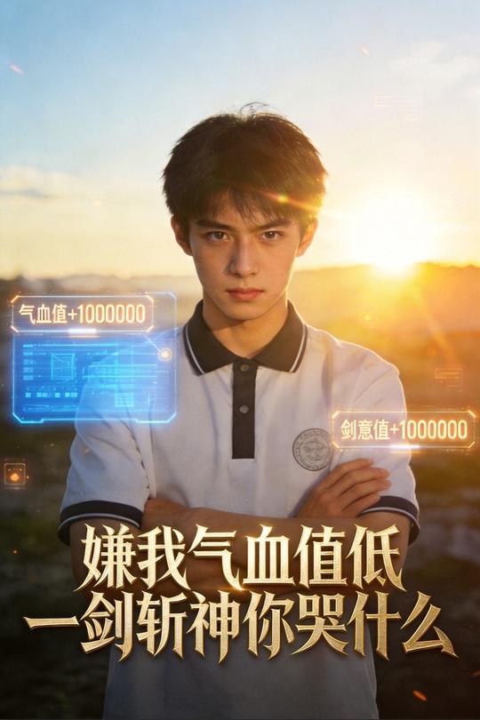 嫌我气血值低?一剑斩神你哭什么?封面