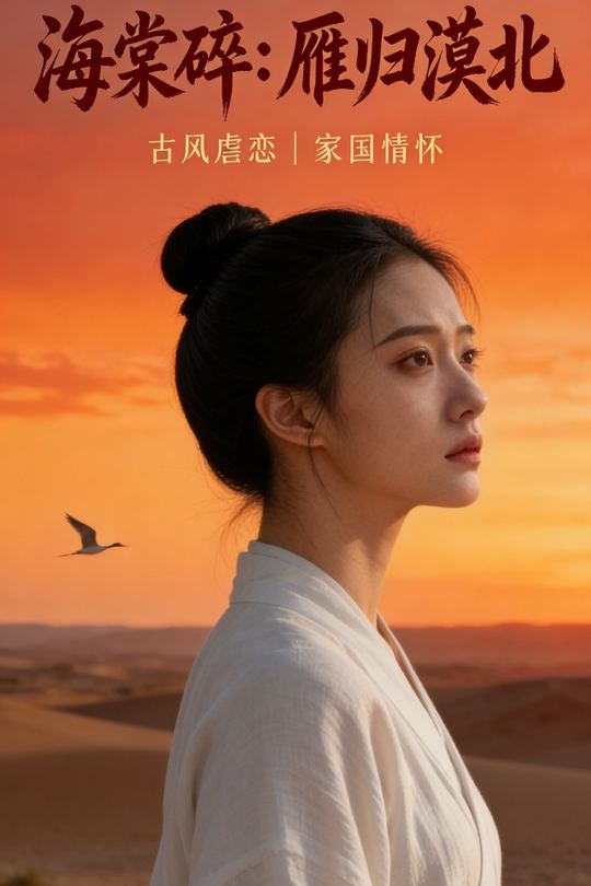 海棠碎:雁归漠北封面
