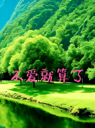 不爱就算了封面