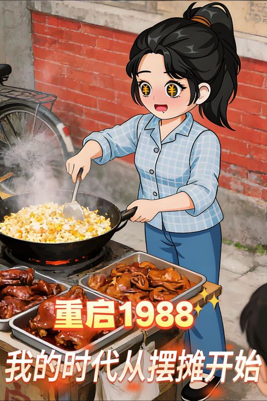 重启1988,我的时代从摆摊开始封面