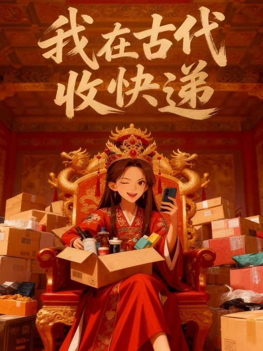 我在古代收快递封面