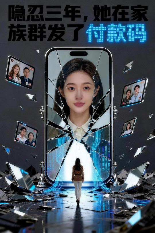 隐忍三年,她在家族群发了付款码封面