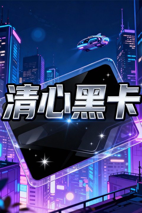 清心黑卡封面